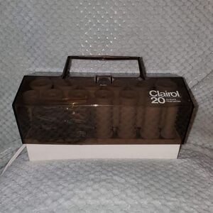Vintage Clairol 20 Instant Hairsetter C20 S-Z Hot Rollers Hair Curlers Tested